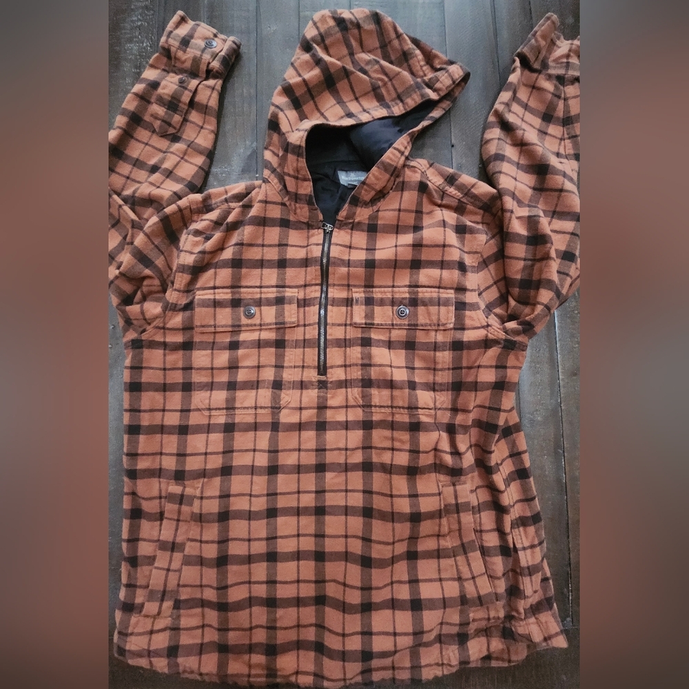 L.L.Bean Flannel Pullover Jacket - image 2